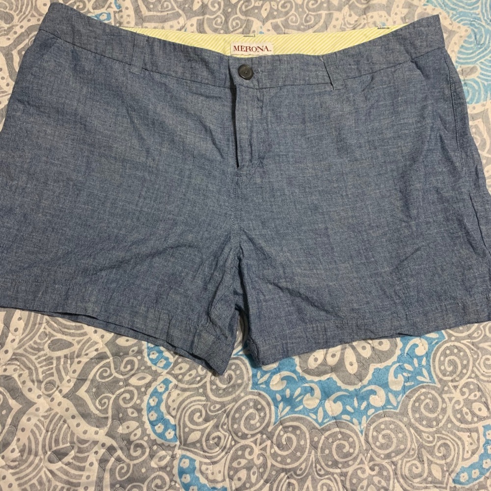 Merona Women’s Lightweight Jean Dress Shorts